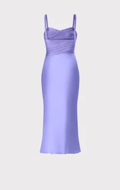 BUSTIER BANDAGE DRESS WITH BIAS SKIRT-Hervé Léger Sale