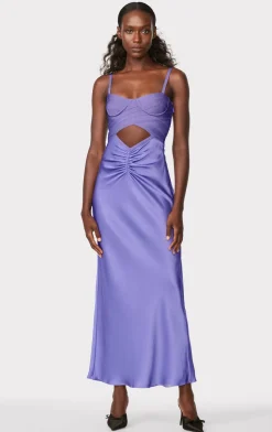 BUSTIER BANDAGE DRESS WITH BIAS SKIRT-Hervé Léger Sale