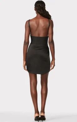 DRAPED CUTOUT MINI DRESS-Hervé Léger Best Sale