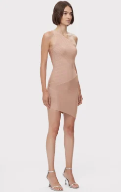 ICON ASYMMETRICAL MINI DRESS-Hervé Léger Hot
