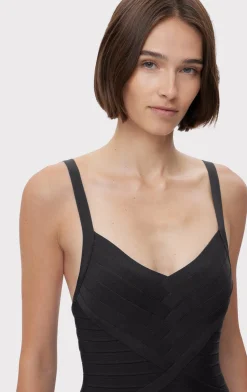 ICON BANDAGE BUSTIER MINI-Hervé Léger Store