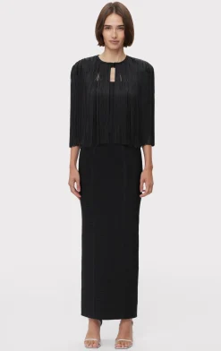 ICON FRINGE CAPE-Hervé Léger Clearance