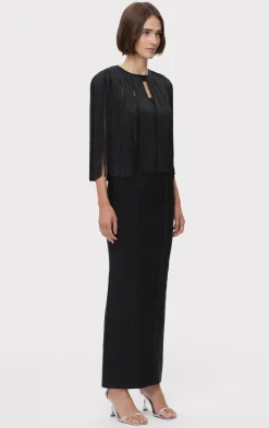 ICON FRINGE CAPE-Hervé Léger Clearance