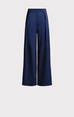 ICON HIGH WAIST SILK WIDE LEG PANTS-Hervé Léger Best