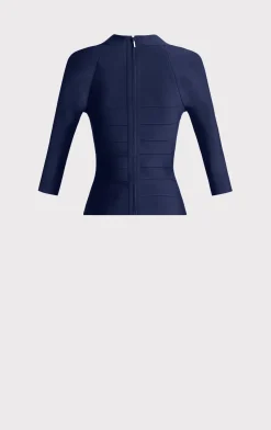 ICON SQUARE NECK TOP-Hervé Léger Cheap