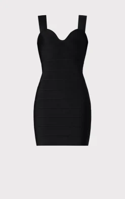 ICON STRAPPY SWEETHEART MINI DRESS-Hervé Léger Shop