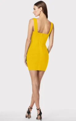 ICON STRAPPY SWEETHEART MINI DRESS-Hervé Léger Best