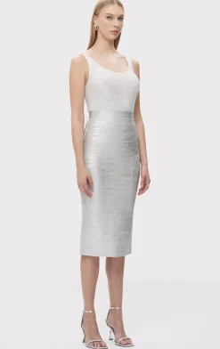 THE ELENA SKIRT-Hervé Léger Online
