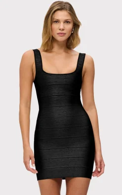 THE METALLIC GABRIELLA DRESS-Hervé Léger Flash Sale