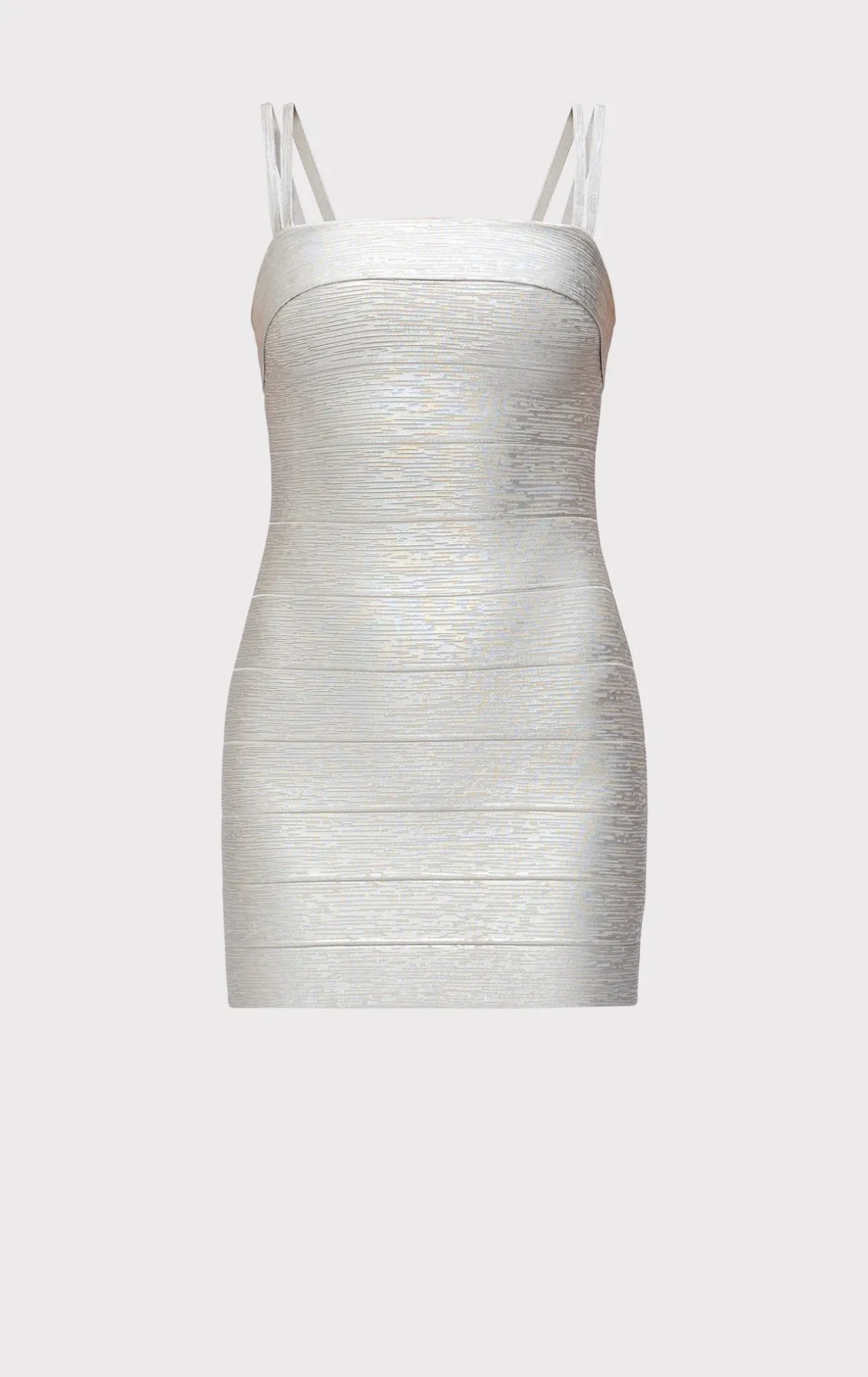 THE METALLIC SADIE DRESS-Hervé Léger Clearance