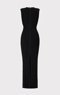 VARIEGATED RIB CAP GOWN-Hervé Léger Best