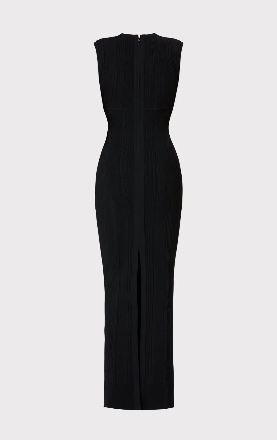 VARIEGATED RIB CAP GOWN-Hervé Léger Best
